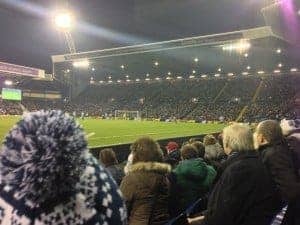 west brom hawthorns seat view