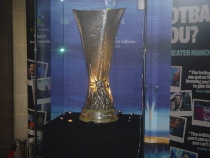 Europa League Trophy Manchester United