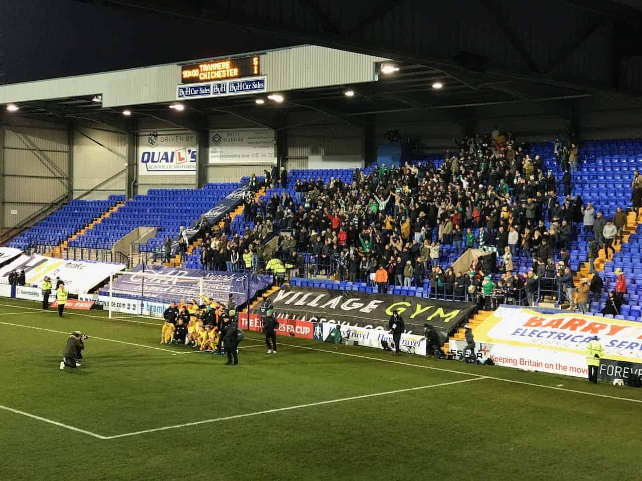 Chichester City at Tranmere Rovers in the FA Cup: What It’s All About