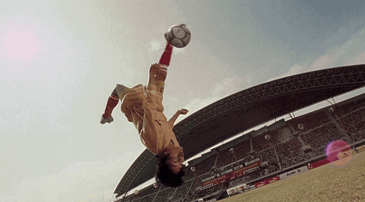 The <I></noscript>Shaolin (Kung Fu) Soccer</I> Movie is Good, Flying Fun