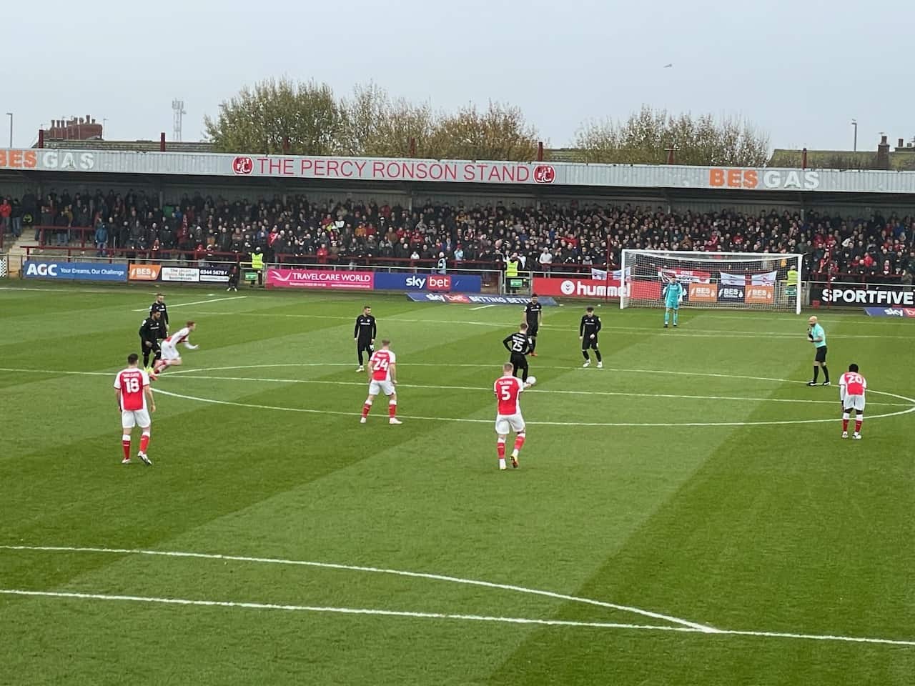 Groundhopping at Fleetwood Town FC