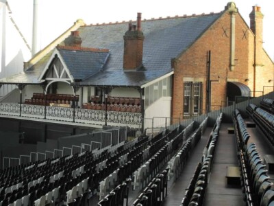 The cottage itself at the Fulham stadium. english football stadiums fulham craven cottage