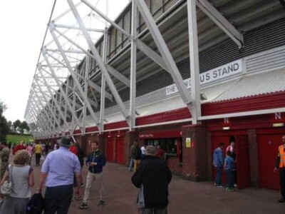 Other side of the stadium.