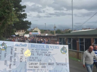 bristol rovers football ticket