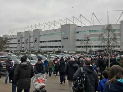 Liberty Stadium, home of Swansea City FC