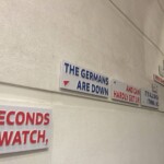 There is kind of an obsession with 1966. This elevator is adorned with the radio commentary of the last few moments of the Final.