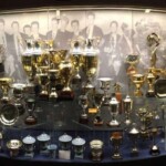 A selection of the trophy case at Man