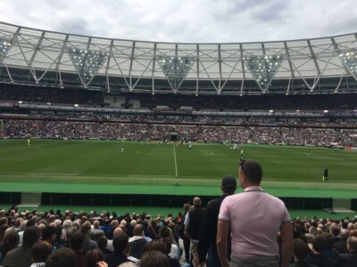 View from Steve's seats -- $150 each with a membership.