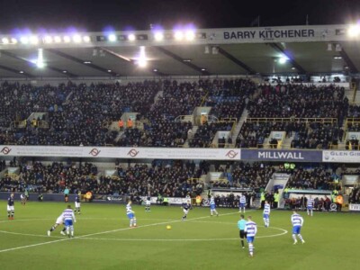 Kickoff at The Den, Millwall FC Kickoff of a soccer at Millwall FC's The Den.