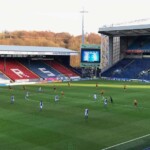 Kickoff at Ewood Park. I didn't exactly catch a big game!
