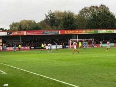 Approaching the home end