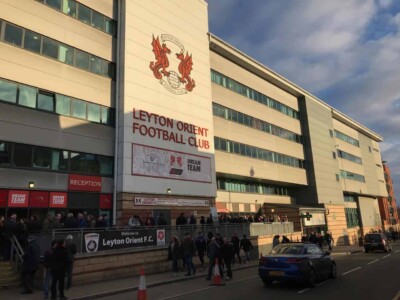 The main stand from outside.