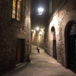 The old Jewish quarter, during the tapas walking tour.