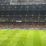 Kickoff at Camp Nou.
