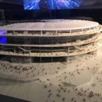 Model of the planned renovations for Barcelona's Camp Nou.