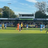 About to kick off at Harrogate Town.