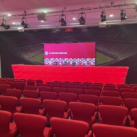 media interview room at bayern munich