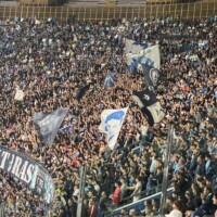 Napoli fans at the Maradona