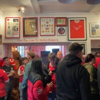 Inside the Turf Pub.